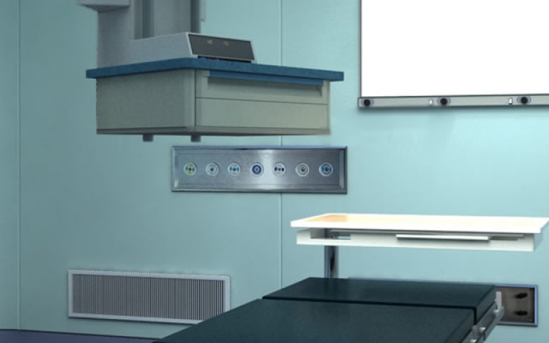 手術(shù)室氣體終端安裝高度和數(shù)量、壓力與流量